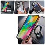 Apple iPhone 16 Pro Kılıf M-safe Şarj Özellikli Renkli Kenar Airbag Şeritli Zore Lamer Kapak