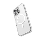 Apple iPhone 16 Pro Kılıf M-safe Şarj Özellikli Airbag Tasarımlı Raptic Clear Serisi Şeffaf Kapak
