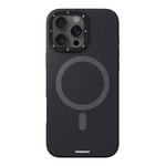 Apple iPhone 16 Pro Kılıf M-safe Şarj Özellikli Kamera Standlı Youngkit Bitty Cream Kapak