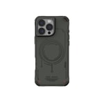 Apple iPhone 16 Pro Kılıf M-safe Şarj Özellikli Metal Kamera Çerçeveli Skinarma Mecha Serisi Kapak