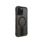 Apple iPhone 16 Pro Kılıf M-safe Şarj Özellikli 360 Derece Dönebilen Standlı Skinarma Helix Kapak