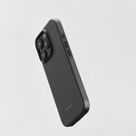 Apple iPhone 16 Pro Kılıf M-safe Şarj Özellikli Aramid Fiber Pitaka Military-Grade Classic Serisi New Logo Black-Grey Twill Kapak