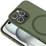 Apple iPhone 16 Pro Kılıf M-safe Şarj Özellikli Mat Arka Yüzey Zore Sio Kapak