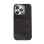 Apple iPhone 16 Pro Kılıf M-safe Şarj Özellikli Karbon Fiber Desenli Mutural Montage Kapak