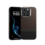 Apple iPhone 16 Pro Kılıf M-safe Şarj Özellikli Karbon Fiber Tasarımlı Benks Prestige ArmorAir Kevlar Kapak