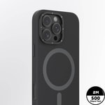 Apple iPhone 16 Pro Kılıf M-safe Şarj Özellikli Kamera Standlı Youngkit Bitty Cream Kapak