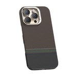 Apple iPhone 16 Pro Kılıf M-safe Şarj Özellikli Karbon Fiber Tasarımlı Benks Prestige ArmorAir Kevlar Kapak