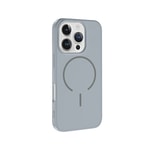 Apple iPhone 16 Pro Kılıf M-safe Şarj Özellikli Zore Meta Kapak