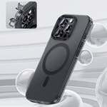 Apple iPhone 16 Pro Kılıf M-safe Şarj Özellikli Raptic AirJoy Serisi 360 Derece Dönebilen Standlı Kapak