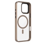 Apple iPhone 16 Pro Kılıf M-safe Şarj Özellikli Cam Arka Yüzey TPU Youngkit Gemstone Serisi Kapak