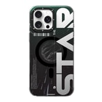 Apple iPhone 16 Pro Kılıf M-safe Şarj Özellikli Airbagli Hologram Tasarımlı Youngkit Interstellar Serisi Kapak