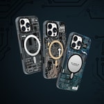 Apple iPhone 16 Pro Kılıf M-safe Şarj Özellikli Kamera Denetim Butonlu Youngkit Technology Serisi Kapak