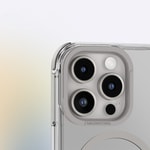 Apple iPhone 16 Pro Kılıf M-safe Şarj Özellikli Zore Meta Kapak