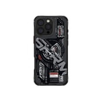 Apple iPhone 16 Pro Kılıf M-safe Şarj Özellikli Katmanlı Makine Temalı SkinArma Ekho Kapak