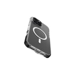 Apple iPhone 16 Pro Kılıf M-safe Şarj Özellikli Airbag Tasarımlı Raptic Clear Serisi Şeffaf Kapak