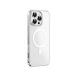 Apple iPhone 16 Pro Kılıf M-safe Şarj Özellikli Wiwu YXK-207 Invisible Pro Sert PC Kapak