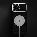 Apple iPhone 16 Pro Kılıf M-Safe Şarj Özellikli Zore Paris Nexel Sert PC Kapak