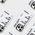 Apple iPhone 16 Pro Kılıf M-safe Şarj Özellikli Koordinat Yazı Desenli Benks Summit Serisi Kapak