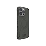 Apple iPhone 16 Pro Kılıf M-safe Şarj Özellikli Metal Kamera Çerçeveli Skinarma Mecha Serisi Kapak