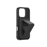 Apple iPhone 16 Pro Kılıf M-safe Şarj Özellikli Standlı Kartlıklı Set Amazingthing Glamour Luxe Serisi Kapak