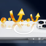 Apple iPhone 16 Pro Kılıf M-safe Şarj Özellikli Wiwu YXK-207 Invisible Pro Sert PC Kapak