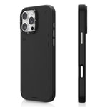 Apple iPhone 16 Pro Kılıf M-safe Şarj Özellikli Basit Mat Deri Desenli Youngkit Tech Fashion Serisi Kapak