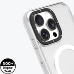 Apple iPhone 16 Pro Kılıf M-safe Şarj Özellikli YoungKit Crystal Color Serisi Kapak