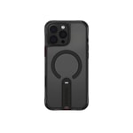 Apple iPhone 16 Pro Kılıf M-safe Şarj Özellikli 360 Derece Dönebilen Standlı Skinarma Helix Kapak