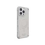 Apple iPhone 16 Pro Kılıf M-safe Şarj Özellikli Metal Kamera Çerçeveli Skinarma Mecha Serisi Kapak