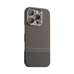Apple iPhone 16 Pro Kılıf M-safe Şarj Özellikli Karbon Fiber Tasarımlı Benks Prestige ArmorAir Kevlar Kapak