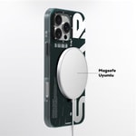 Apple iPhone 16 Pro Kılıf M-safe Şarj Özellikli Airbagli Hologram Tasarımlı Youngkit Interstellar Serisi Kapak