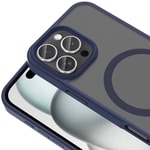 Apple iPhone 16 Pro Kılıf M-safe Şarj Özellikli Mat Arka Yüzey Zore Sio Kapak