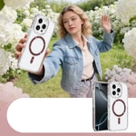 Apple iPhone 16 Pro Kılıf M-safe Şarj Özellikli Zore Tera Silikon Kapak