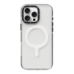 Apple iPhone 16 Pro Kılıf M-safe Şarj Özellikli Youngkit Argyle Serisi Kapak