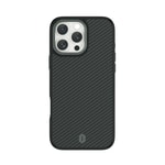 Apple iPhone 16 Pro Kılıf Wiwu DCC-205 M-safe Şarj Özellikli Aramid Fiber Tasarım Kapak