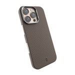 Apple iPhone 16 Pro Kılıf Wiwu DCC-208 M-safe Şarj Özellikli Kamera Standlı Aramid Fiber Tasarım Kapak