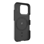 Apple iPhone 16 Pro Kılıf Wiwu DCC-208 M-safe Şarj Özellikli Kamera Standlı Aramid Fiber Tasarım Kapak