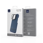 Apple iPhone 16 Pro Kılıf Wiwu DCC-209 M-safe Şarj Özellikli Kamera Standlı Aramid Fiber Tasarım Kapak