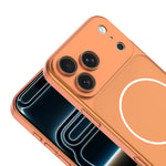 Apple iPhone 16 Pro Kılıf Zore M-Safe Şarj Özellikli Kamera Korumalı Spark Kapak
