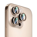 Apple iPhone 16 Pro Max CaseWorld Alloy Serisi Oleofobik Anti Reflective Kamera Lens Koruyucu