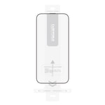 Apple iPhone 16 Pro Max CaseWorld Armor Serisi Eyesafe Teknolojili 0.15mm 3D Temperli Cam Ekran Koruyucu + Uygulama Aparatlı