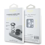Apple iPhone 16 Pro Max Guess Orjinal Lisanslı Metal Kamera Lens Koruyucu