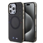 Apple iPhone 16 Pro Max Kılıf BMW Magsafe Şarj Özellikli Transparan M Dizayn Orjinal Lisanslı Kapak