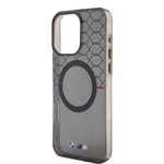 Apple iPhone 16 Pro Max Kılıf BMW Magsafe Şarj Özellikli Transparan M Dizayn Orjinal Lisanslı Kapak