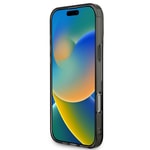Apple iPhone 16 Pro Max Kılıf BMW Orjinal Lisanslı Yarı Transparan M Dizayn Çizgili Kapak