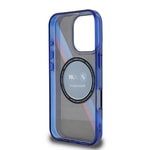 Apple iPhone 16 Pro Max Kılıf BMW Orjinal Lisanslı M-safe Şarj Özellikli M Logolu Üç Renk Çizgili Motorsport Circle Kapak