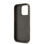 Apple iPhone 16 Pro Max Kılıf DKNY Orjinal Lisanslı M-safe Şarj Özellikli 3D Yazılı Repeat Pattern Kapak