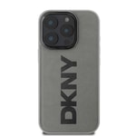 Apple iPhone 16 Pro Max Kılıf DKNY Orjinal Lisanslı M-safe Şarj Özellikli PU Deri Plain Kapak