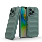 Apple iPhone 16 Pro Max Kılıf Esnek TPU Oyuklu Arka Yüzey Tasarımlı Zore Etnik Silikon Kapak