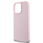Apple iPhone 16 Pro Max Kılıf Guess Orjinal Lisanslı M-safe Şarj Özellikli Yazı Logolu Grained Kapak